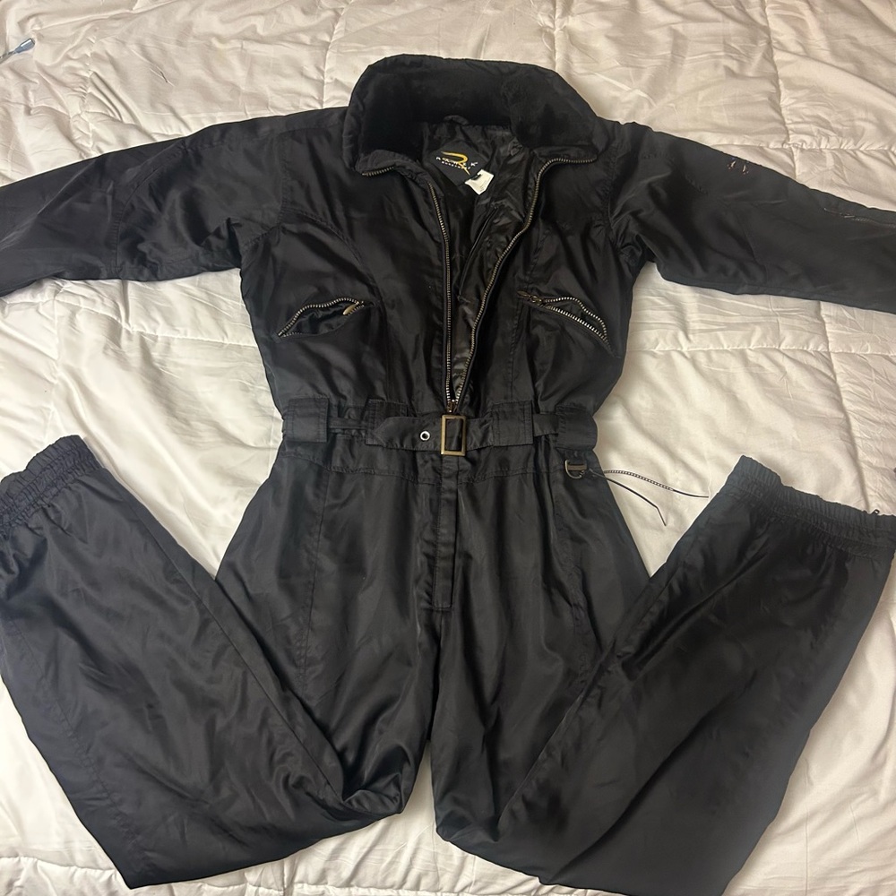 Vintage Rawik Black Jumpsuit